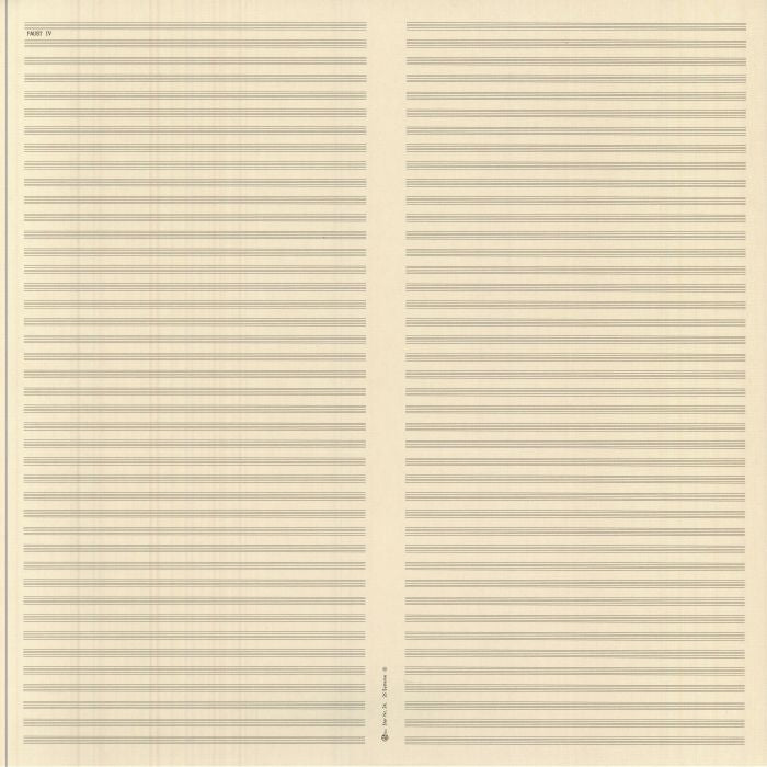 Faust IV - Vinyl LP vinyl record cover