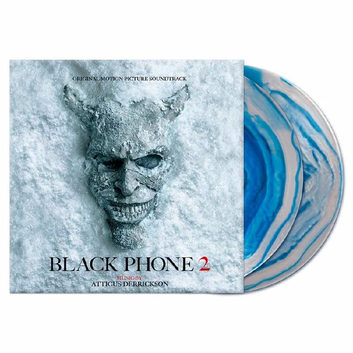 Black Phone 2 - Blue & White Marbled 2xLP vinyl record cover