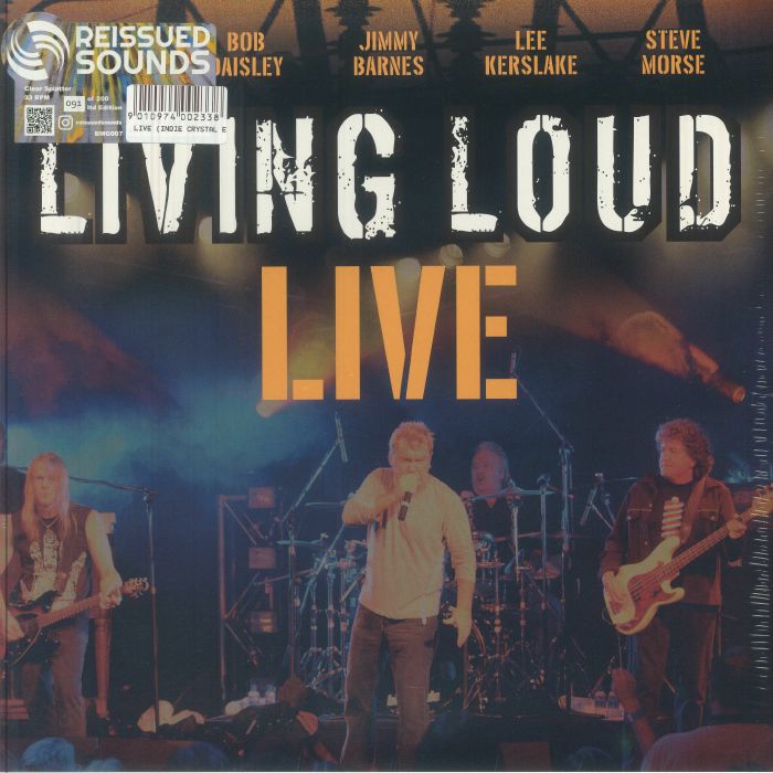 Live - Numbered Splatter Vinyl 2xLP vinyl record cover