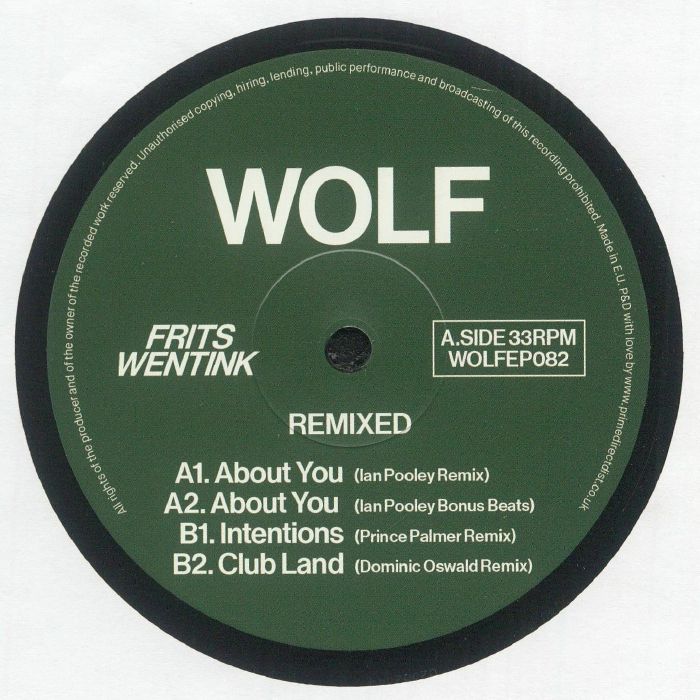 Remixed - Vinyl EP vinyl record cover