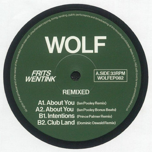 Remixed - Vinyl EP vinyl record cover