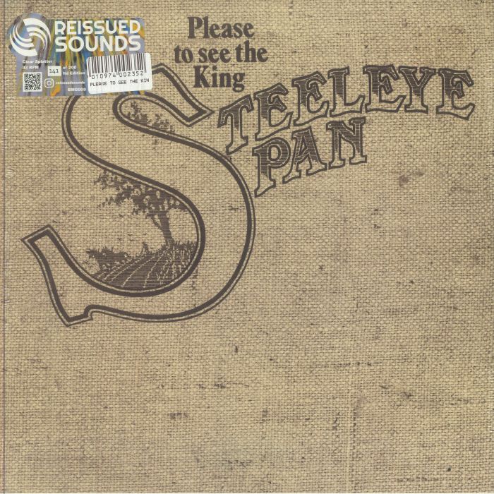 Please To See The King - Limited Edition Clear Splatter Vinyl LP vinyl record cover