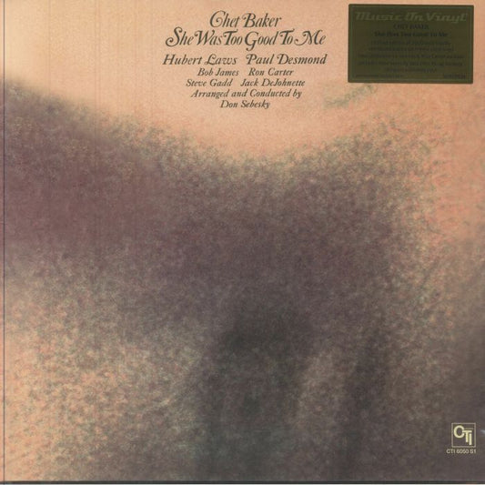 She Was Too Good To Me - Limited Edition Crystal Clear Vinyl LP vinyl record cover