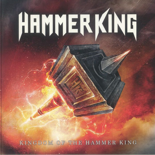 Kingdom Of The Hammer King - Remastered Orange & Yellow Marbled 2xLP vinyl record cover