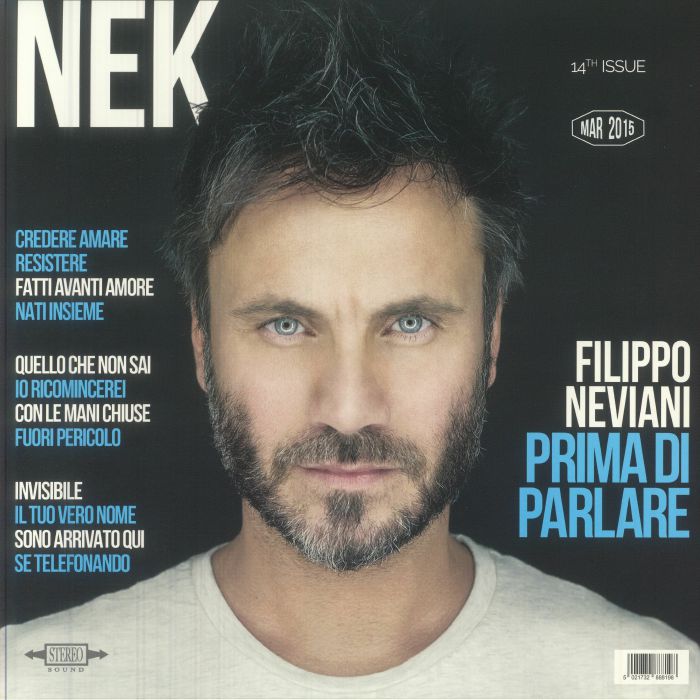 Prima Di Parlare - Clear Vinyl LP vinyl record cover