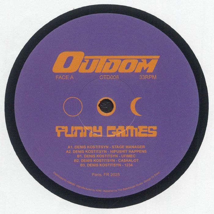 Funny Games - Vinyl EP vinyl record cover