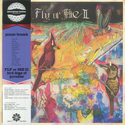 Fly Or Die II - Vinyl LP vinyl record cover
