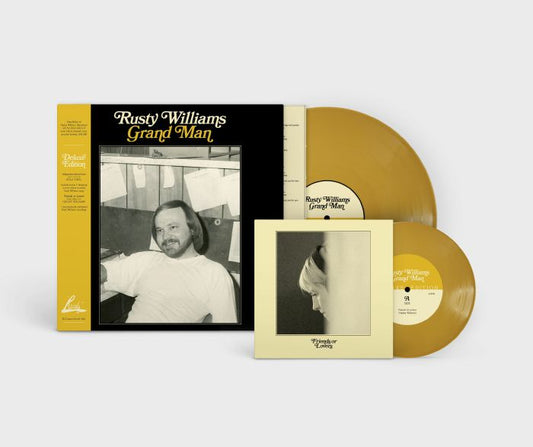 Grand Man - Deluxe Edition Gold Vinyl LP + 7-inch vinyl record cover