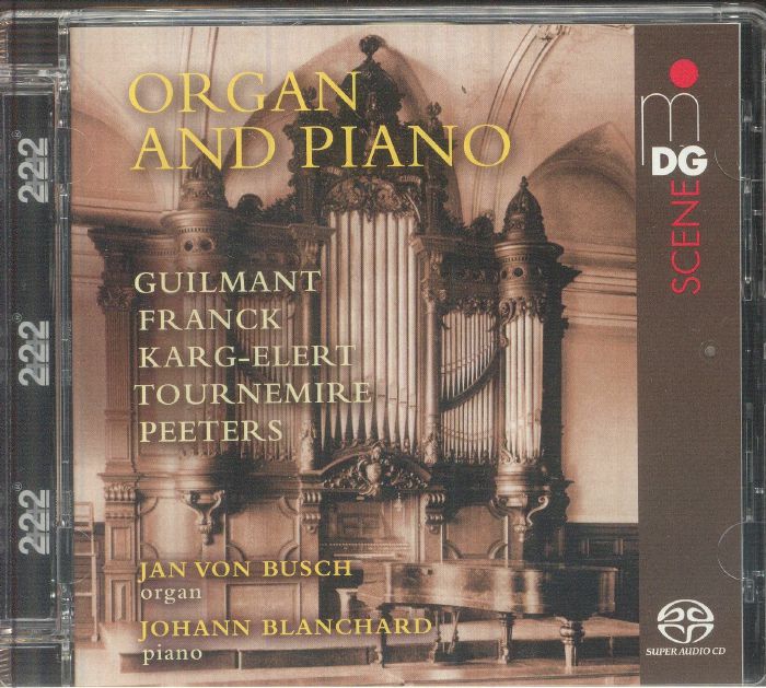 Organ & Piano - SACD CD cover