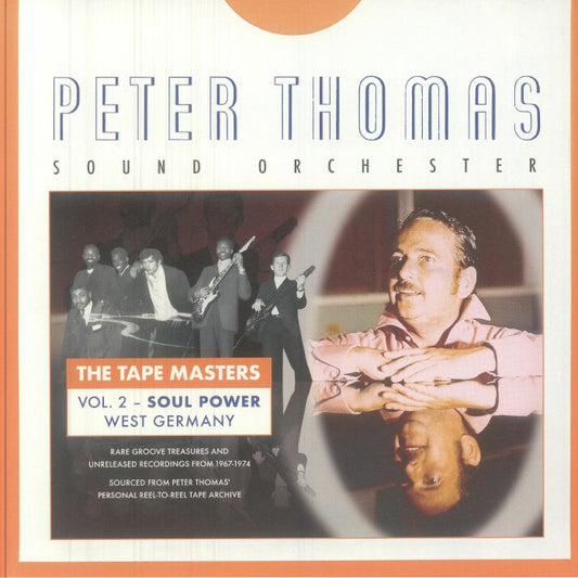 The Tape Masters Vol 2: Soul Power West Germany - 2xLP vinyl record cover