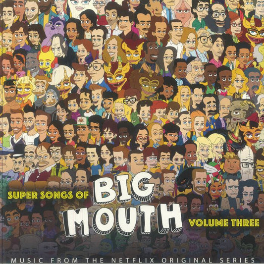 Super Songs Of Big Mouth Vol 3 (Soundtrack) - Yellow Vinyl LP vinyl record cover