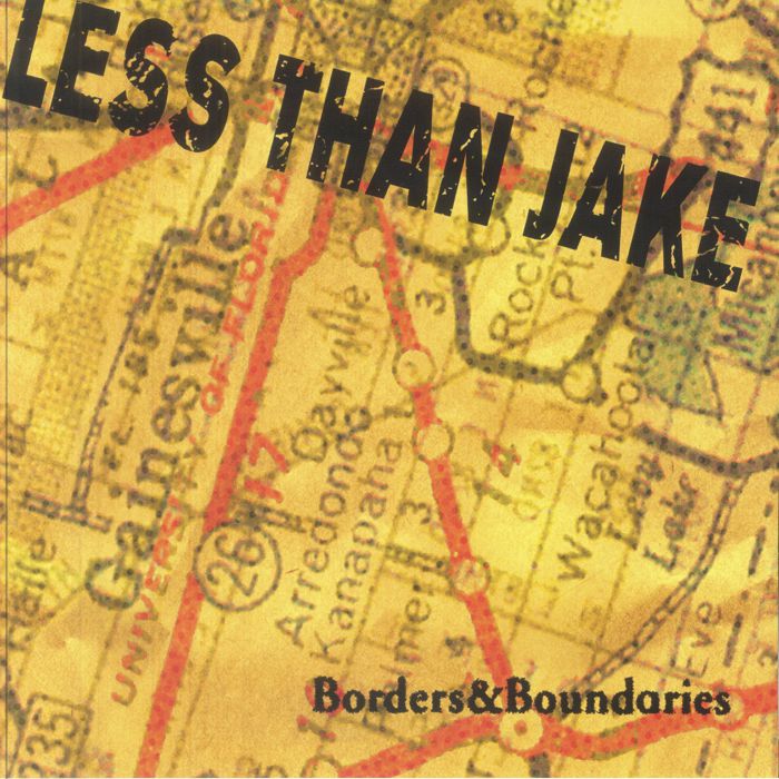 Borders & Boundaries (25th Anniversary Edition) - Yellow Vinyl 2xLP vinyl record cover