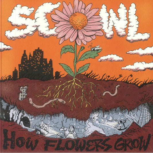 How Flowers Grow - Pink Glitter Vinyl LP vinyl record cover