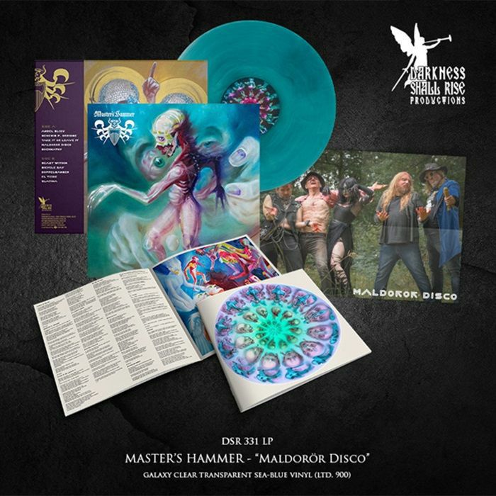 Maldoror Disco - Sea Blue Galaxy Vinyl LP vinyl record cover