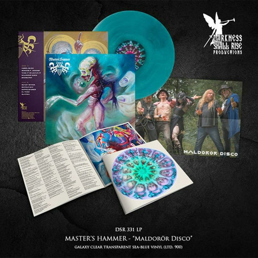 Maldoror Disco - Sea Blue Galaxy Vinyl LP vinyl record cover