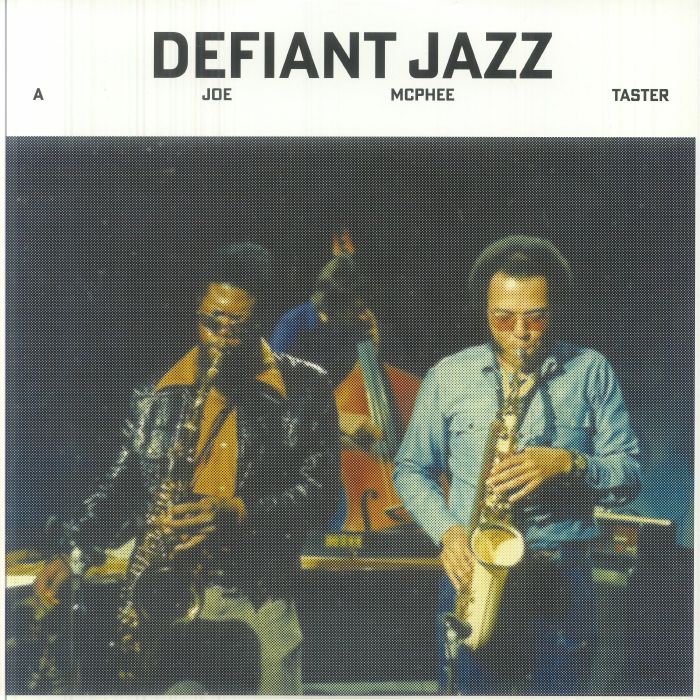 Defiant Jazz: A Joe McPhee Taster - Vinyl LP vinyl record cover