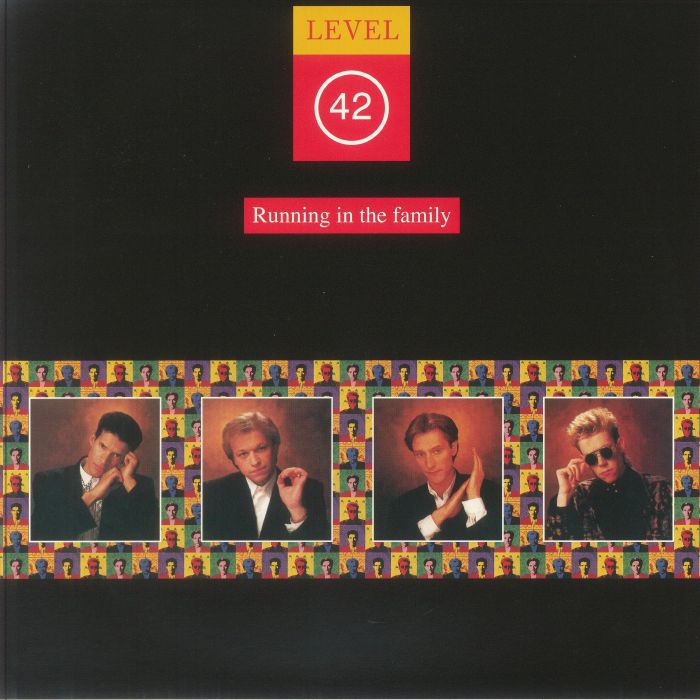 Running In The Family - Vinyl LP vinyl record cover