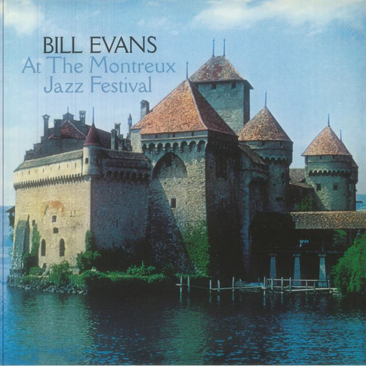 Bill Evans At The Montreux Jazz Festival - Blue Vinyl LP vinyl record cover
