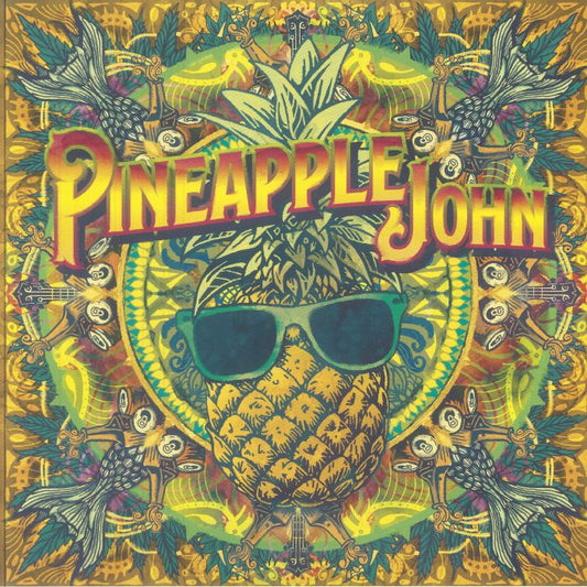 Pineapple John - Yellow Marbled Vinyl 2xLP vinyl record cover