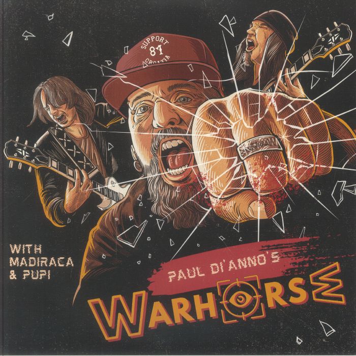 Paul Di'anno's Warhorse - Vinyl LP vinyl record cover