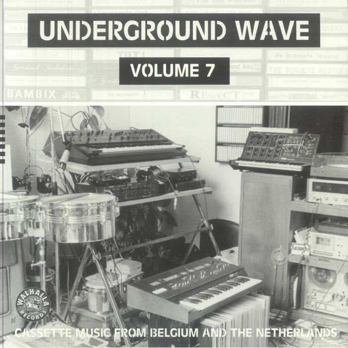Underground Wave Vol 7: Cassette Music From Belgium & The Netherlands - Vinyl LP vinyl record cover