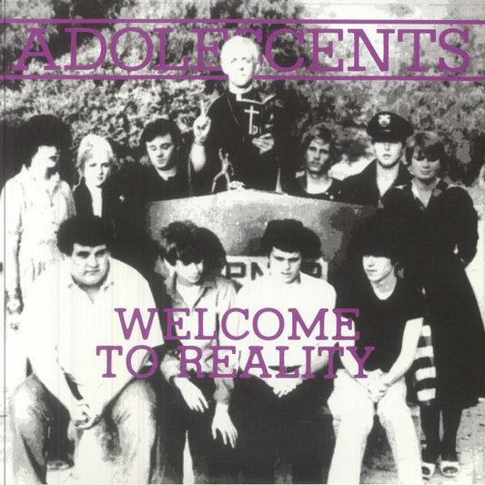 Welcome To Reality - Limited Edition Clear Vinyl EP vinyl record cover