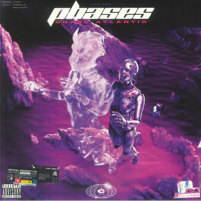 Phases - Purple & Pink Swirl Vinyl LP vinyl record cover