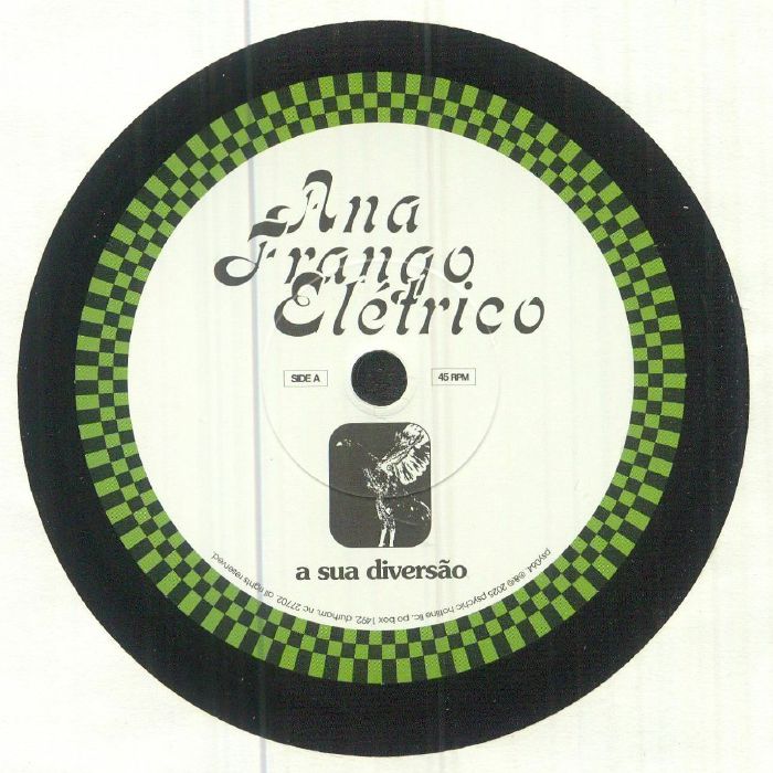 A Sua Diversao - Vinyl Single vinyl record cover