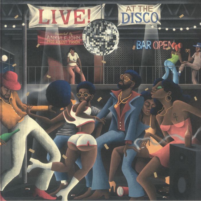 Live! At The Disco - Limited Edition Vinyl LP vinyl record cover