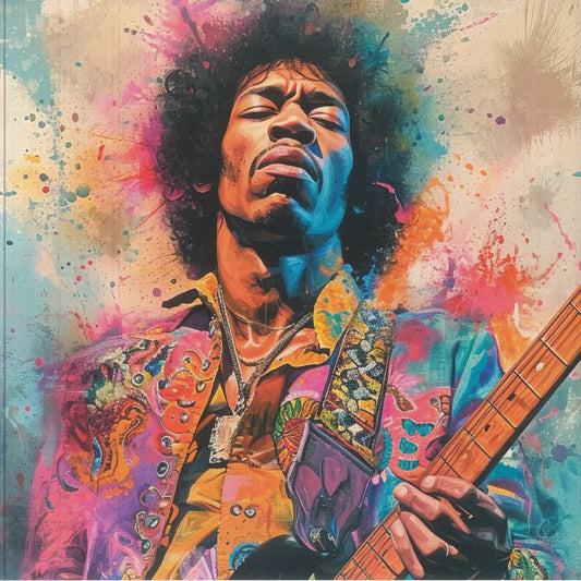 The Jimi Hendrix Experience: Live In Sweden 1969 - Limited Purple Vinyl LP vinyl record cover