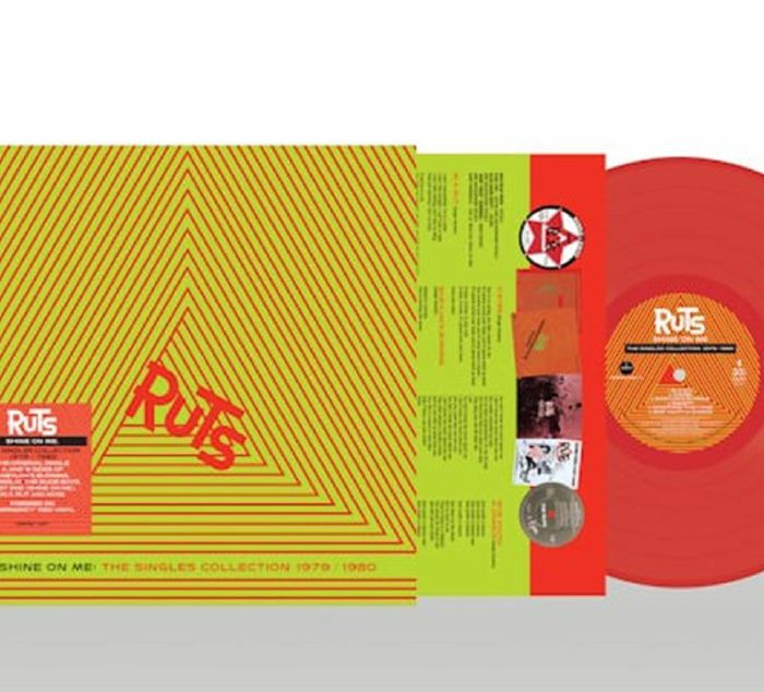 Shine On Me: The Singles Collection 1979-1980 - Red Vinyl LP vinyl record cover