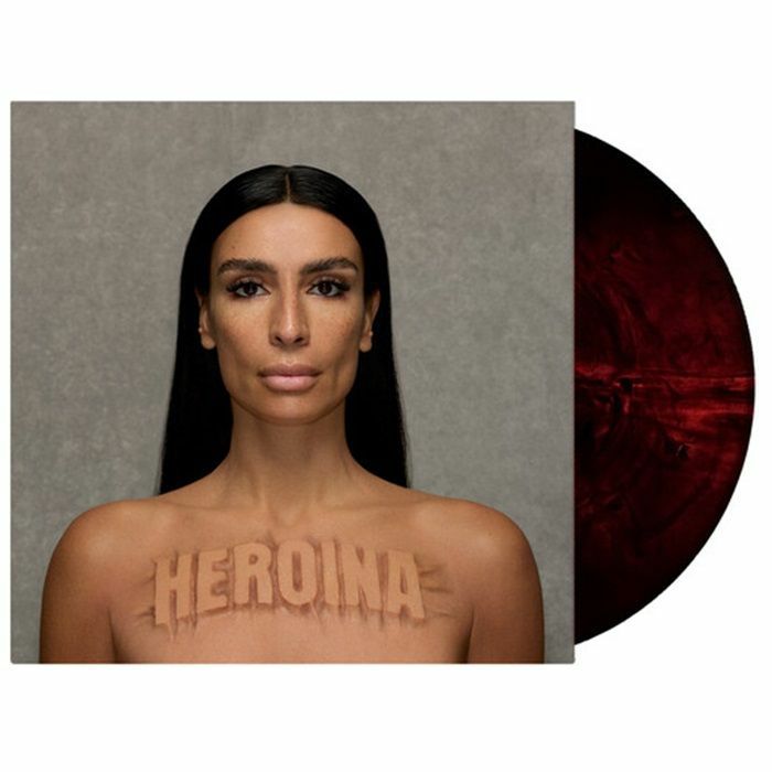 Heroina - Limited Edition Ruby Black Galaxy Vinyl LP vinyl record cover