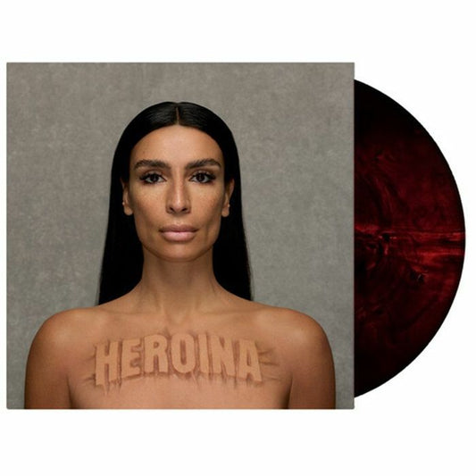 Heroina - Limited Edition Ruby Black Galaxy Vinyl LP vinyl record cover