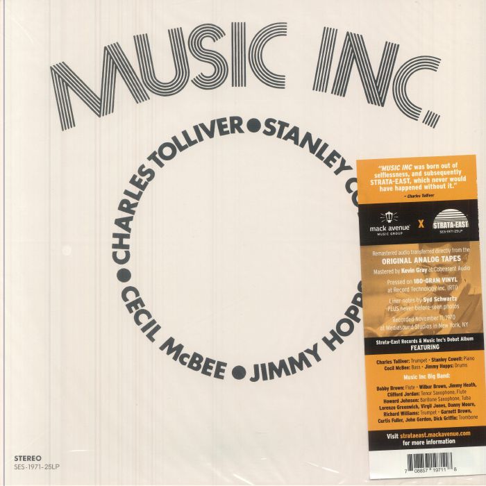 Music Inc (Deluxe Edition) (Remastered) - Vinyl LP vinyl record cover