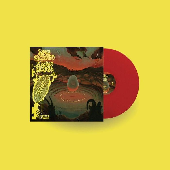 Nonagon Infinity Live - Red Vinyl LP vinyl record cover