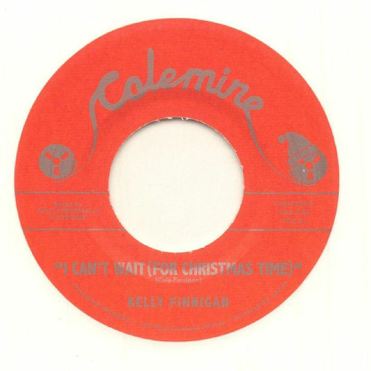 I Can't Wait (For Christmas Time) - White Vinyl Single vinyl record cover
