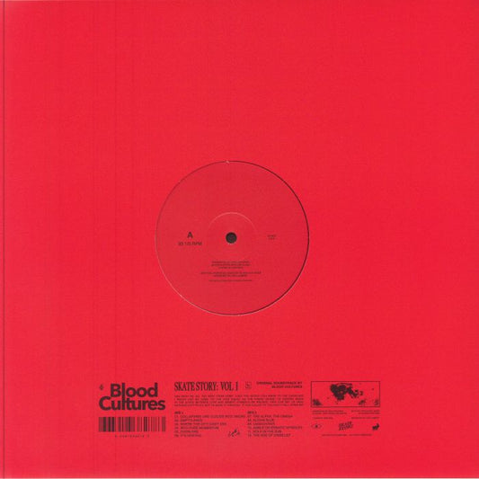 Skate Story: Vol 1 - Red Vinyl LP vinyl record cover