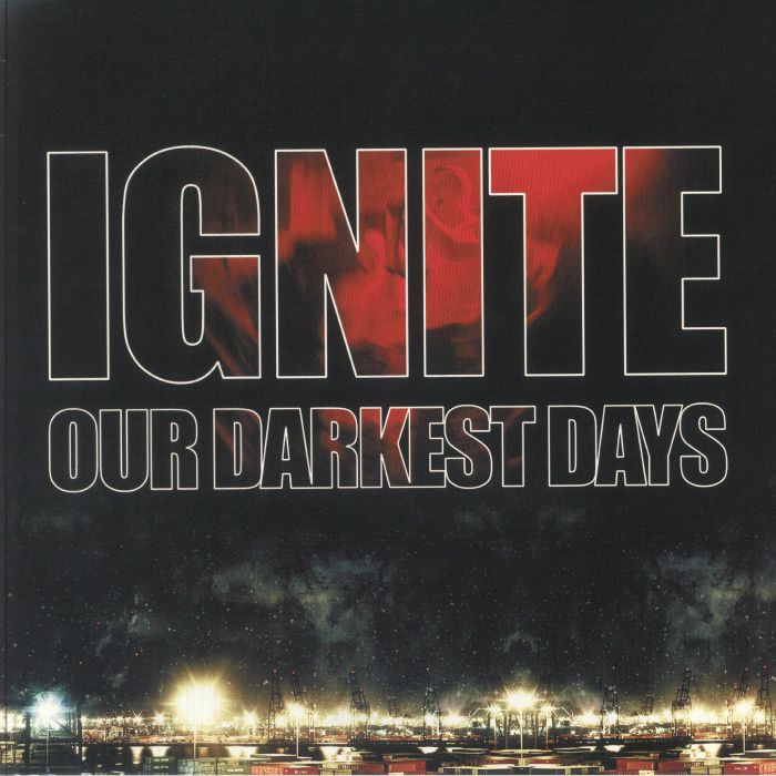 Our Darkest Days - Red & Black Vinyl LP vinyl record cover