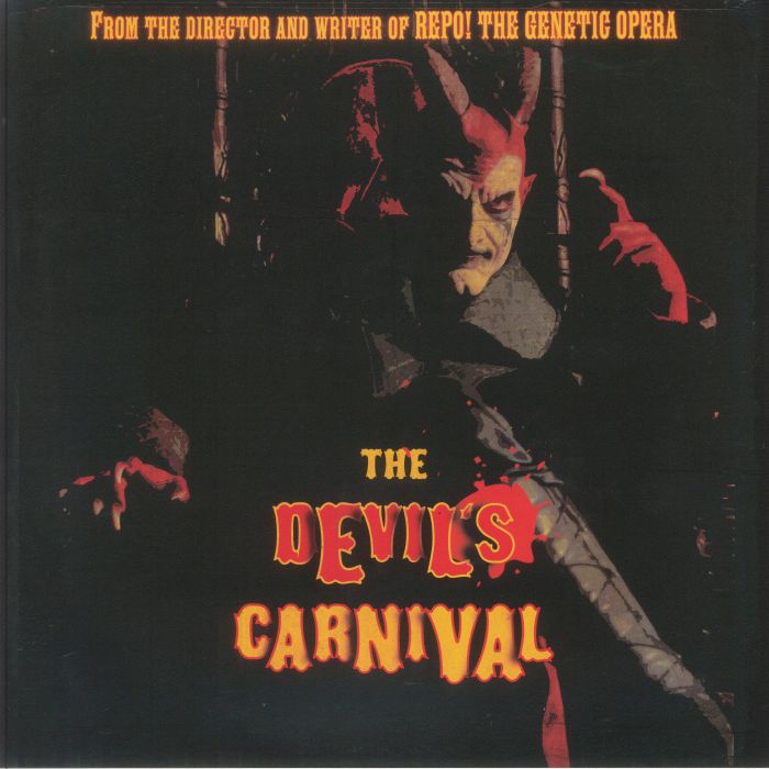The Devil's Carnival (Soundtrack) - Red Marbled Vinyl LP vinyl record cover