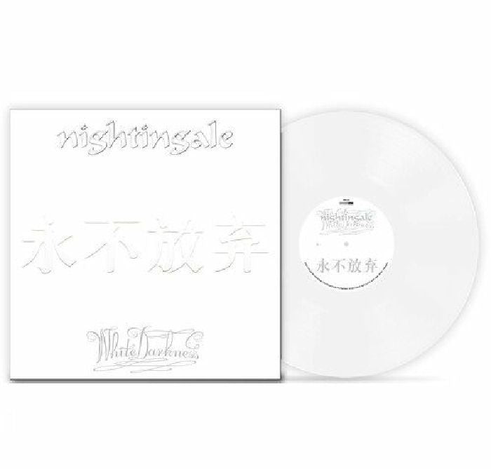 White Darkness - White Vinyl LP vinyl record cover