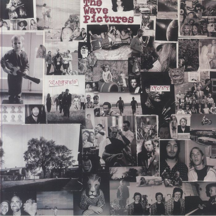 Gained/Lost - Neon Pink Vinyl LP vinyl record cover