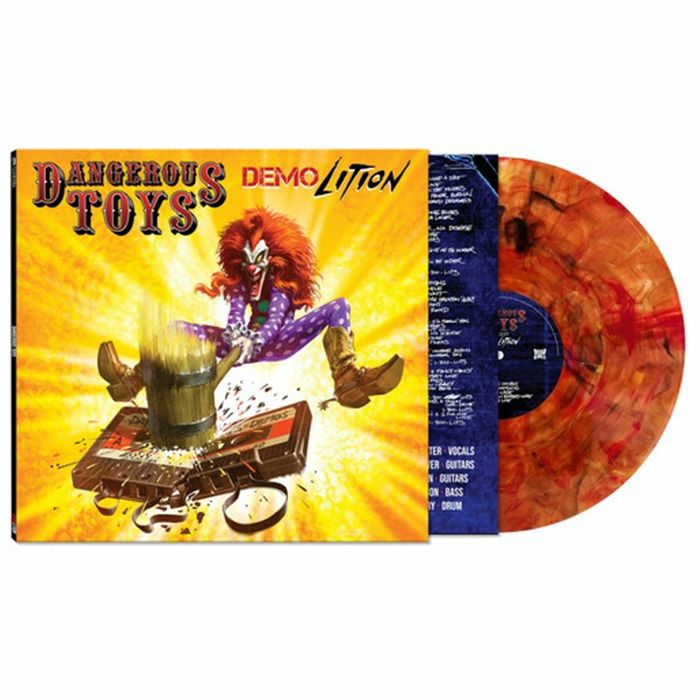 Demolition - Limited Edition Orange Swirl Vinyl LP vinyl record cover