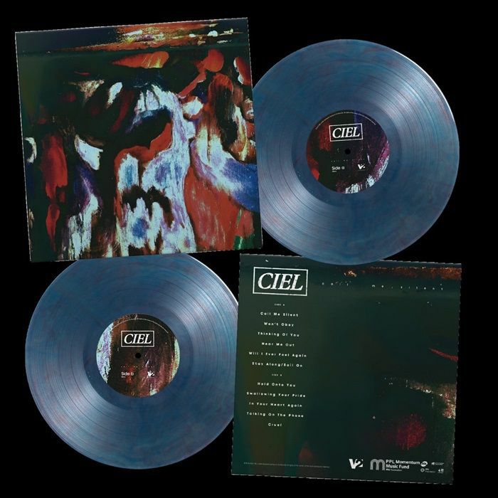 Call Me Silent - Limited Edition Marbled Vinyl LP vinyl record cover
