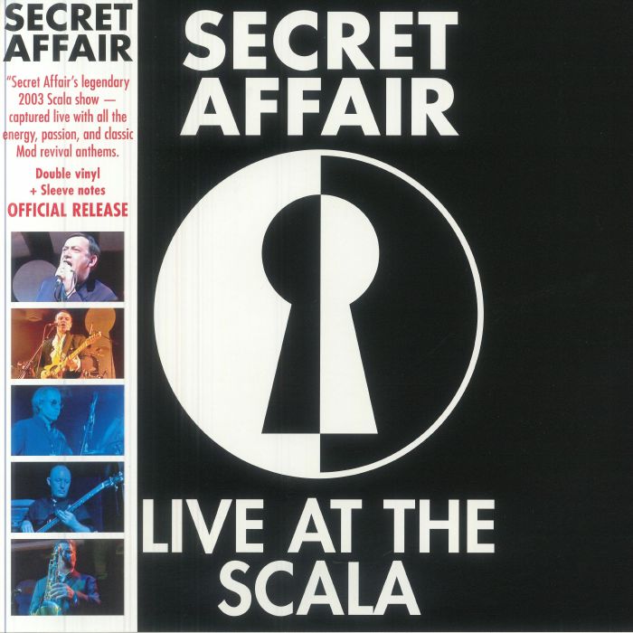 Live At The Scala - 2xLP vinyl record cover