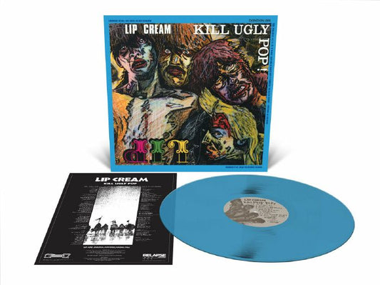 Kill Ugly Pop - Clear Blue Vinyl LP vinyl record cover