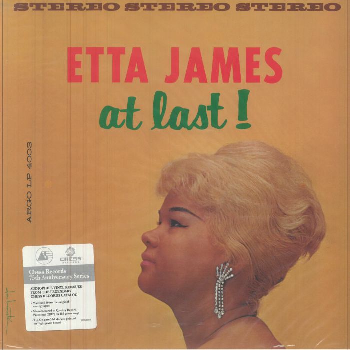 At Last! - 75th Anniversary Vinyl LP vinyl record cover