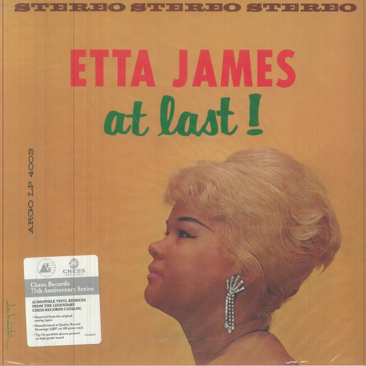 At Last! - 75th Anniversary Vinyl LP vinyl record cover