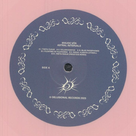 Astral Intervals - Pink Vinyl EP vinyl record cover