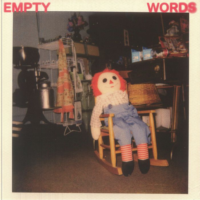 Empty Words - Red Vinyl EP vinyl record cover