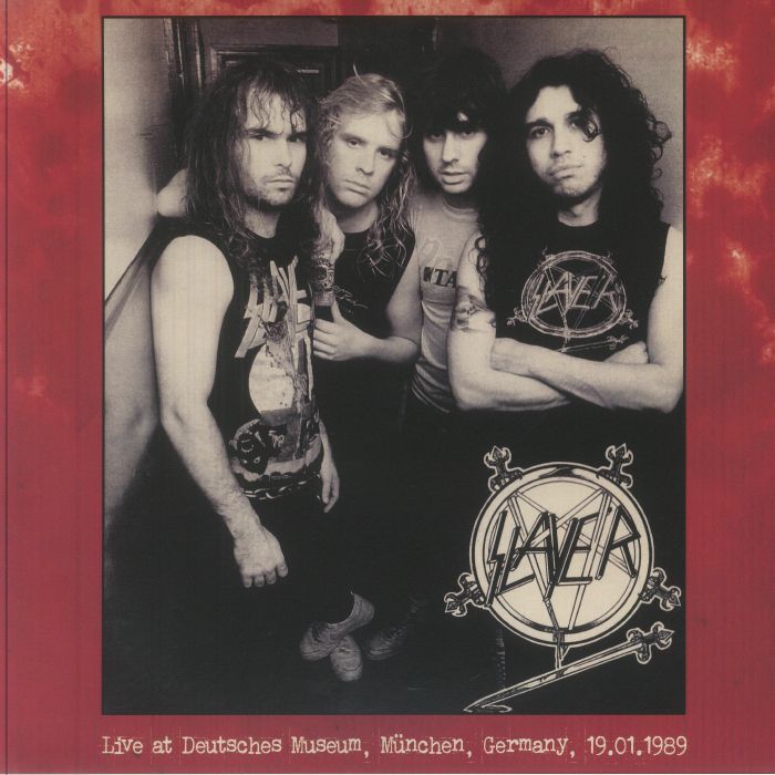 Live At Deutsch Museum In Munchen Germany 19/01/1989 - 2xLP vinyl record cover